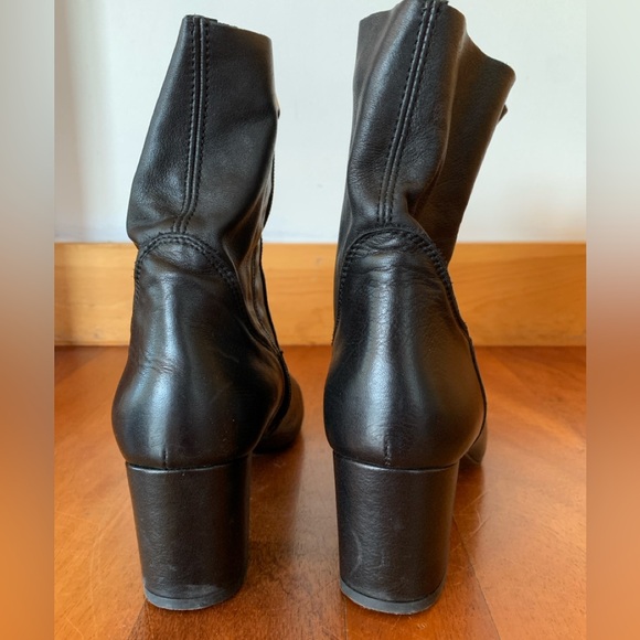 L’Intervalle black leather boots - 41 - Picture 2 of 10